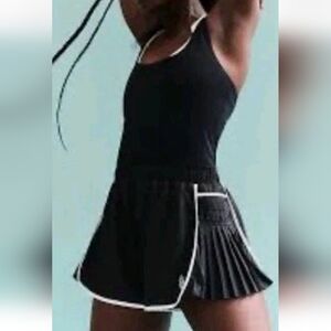 Black‎ Tank Top and Shorts Set